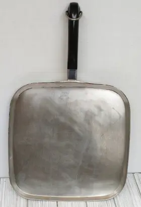 Tp304-316l Saladmaster Griddle Square Stainless 18-8 Tri Clad 11 Inch Flat Skillet Frying Pan