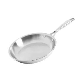 Sardel 787790859369 10 Inch Skillet - Made In Italy Stainless Steel Frying Pan Non Stick Lightweig