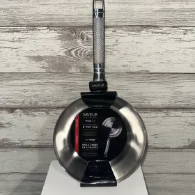 Saveur Selects 850018363037 Silver Voyage Tri Ply Full Clad Size 8 Inch Fry Pan