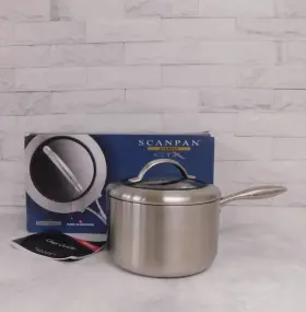 Scanpan 083421652386 Ctx Nonstick Induction 2.75 Quart Covered Saucepan - New