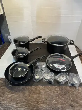 20410000 Scanpan Classic 11 Piece Denmark Deluxe Nonstick Cookware Set Comes With Box