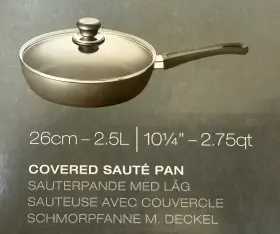 26101200 Scanpan Classic 10 1/4 Inch Saute Pan Brand New