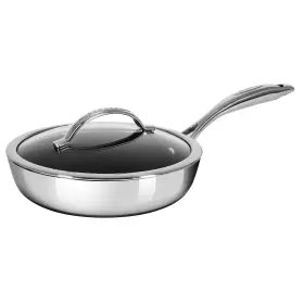 6001102600 Scanpan Haptiq Stainless Steel Nonstick 2.75 Quart Covered Saute Pan