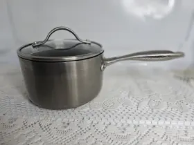 6001231800 Scanpan Haptiq Stainless Steel Covered Saucepan 2.75 Q