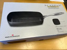 60062700 Scanpan Professional 10.5 Inch X10 1/2 Grill Pan Slight Use In Retail Box