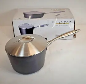 60232000 Scanpan Used- Professional 3.25 Quart Saucepan With Lid -free Shipping