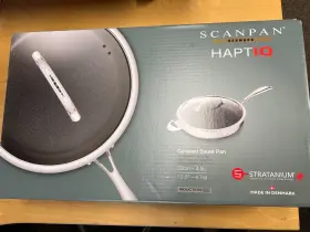 6001103200 Scanpan 65082600 Haptlq - 12 1/2 Inch Covered Saute Pan In Retail Box