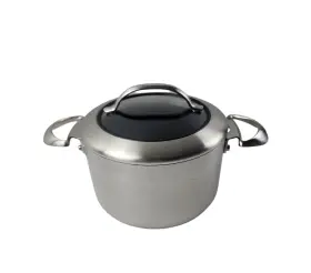 65100000 Scanpan Ctx 5.5 Quart Dutch Oven Pot With Lid Induction Ceramic Titanium Denmark