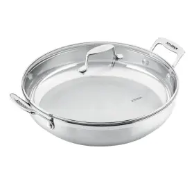 71113200-db Scanpan Impact 12.5 Inch Chef Pan With Lid Open Box Damage