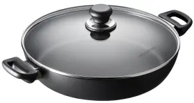 500f Scanpan 781147923116 Classic 12.5 Inch Nonstick Chef Pan Lid 4.25 Quart Oven Safe