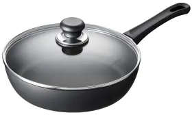 B0000cduun Scanpan Classic 2.75 Quarts 10 1/4 Inch Nonstick Saute Pan With Lid Compatib