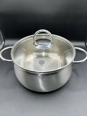 1611 Schulte-ufer Premium Quality Stainless Steel Quart 6 Soup Pot With Lid