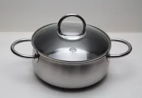 Jh1108 Schulte-ufer 3 Quart Stock Pot Belly Premium Stainless Steel 18/10 Round Germany