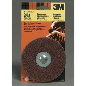 70070647204 Scotch-brite Arbor Mnt Disc 5x1/4 In Shank Med Pk10