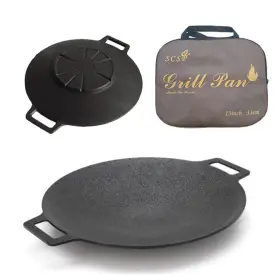 Scsp 603059515404 - Korean Bbq Grill Ih Induction Circular Size 13 Inches Made In Korea No