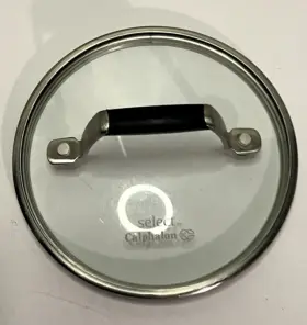 Z1187015 Select By Calphalon 6 Inch Stainless Silicone Glass Lid