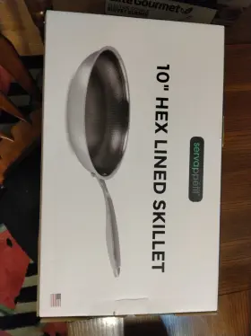 Wp285 Servappetit 850052318802 10 Inch Hex Lined Skillet