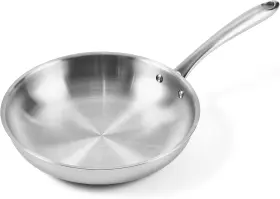 Af005 Sgc Solutions Co. Ltd. 5-ply Stainless Steel Frying Pan 10inch Full Clad Construction Profession