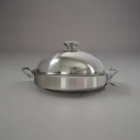 213536 Silga Teknika Stainless Steel 32cm Braiser W Dome Lid