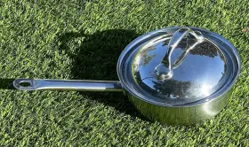 Asc9116 Sitram Cybernox France 2.1 Quart Saucier Saucepan With Lid Cover French Cookware