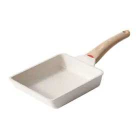 Slonuvlnd 791955218465 Tamagoyaki Pan Japanese Omelette White Egg Non Stick Rect