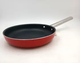 Ckff2601rdm Smeg Used - 10 Inch Nonstick Fry Pan Red