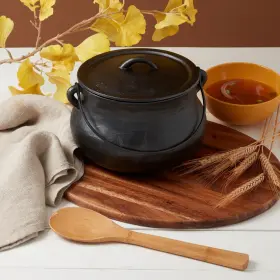 Ttu-v6617-ecm Smith & Clark And 4 Quart Cast Iron Cauldron As Seen On Tik Tok