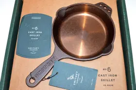 Smithey Ironware 850017864054 New No. 6 Cast Iron Skillet Fry Pan - In Made Usa
