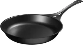 Solidteknics 350480000658 10 Inch Aus-ion Lightning Long Handle Wrought Iron Skillet
