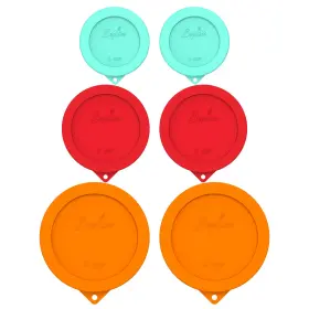Sophico 749355977802 Round Silicone Storage Cover Lids Replacement For Anchor Hocking And Pyrex Gl