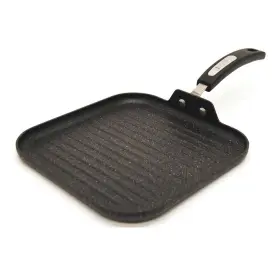 Starfrit 069858303213 The Rock 25cm 10 Inch Non-stick Grill Pan Durable Forged Aluminium Ove
