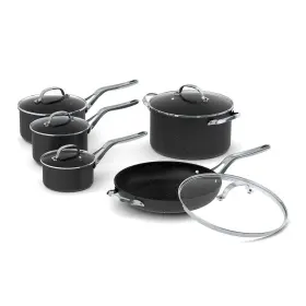 Srft060319 Starfrit The Rock 10pc Non-stick Cookware Set Durable Forged Aluminum Oven Safe Pfoa F