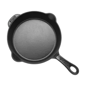1029481 Staub Cast Iron8.5-inch Traditional Deep Skillet Lilac Black Matte New 100%