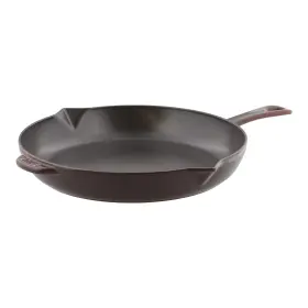 1222687 Staub Sale Cast Iron 10-inch Fry Pan Grenadine - 100% Authentic New