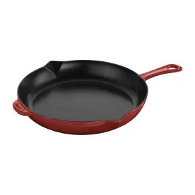 1223006 Staub Cast Iron Fry Pan 12-inch Cherry