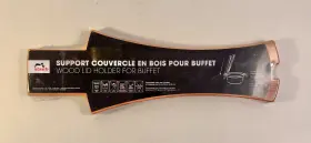 40501-124 Staub New Wood Lid Holder Made In Poland From Japan Model Packaged