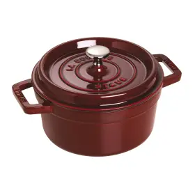 40509-355-0 Staub Sale Zwilling Cast Iron 2.75 Qt Round Dutch Oven Grenadine - Authentic
