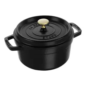 40509-487-0 Staub La Cocotte 20 Cm Round Cast Iron Black