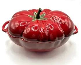 40511-855 Staub Ceramic 16-oz Petite Tomato Cocotte - Cherry