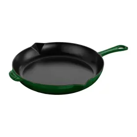 Staub 872078037796 Enameled Cast Iron Traditional Deep Skillet 8 3/4 Inch In Basil Nwt