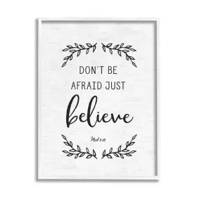 Stupell Industries 197081067968 Encouraging Scripture Verse Quote Casual Leaf Sprigs Design By Lettered And