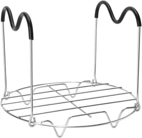 Sugaroom 696177971306 Steamer Rack Trivet With Silicone Handles For Instant Pot 6 Quart 8 Stainless Stee