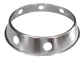 Sunrise 817787025665 Kitchen Supply Plated Reversible Steel Wok Ring 7.5 Inch /10