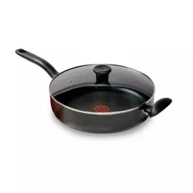 Super Department Shop 670763931851 5 Quart Saute Pan With Lid Simply Cook Nonstick Cookware Black