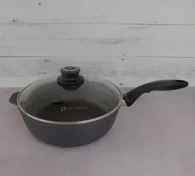 Swiss Diamond 640119210322 Classic Hd Nonstick Saute Pan With Lid 3.2 Quart - New