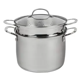 Swiss Diamond 640356920039 3-in-1 Stainless Steel Cookware Set 7.6 Quart Stock/cooking/pasta