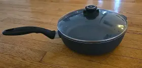 6728c Swiss Diamond 4.1 Quart 11 Inch Nonstick Saut Pan With Lid Hd Classic