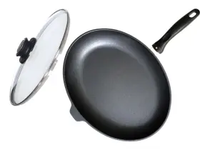 87944141 Swiss Diamond 15 Inch Non-stick Oval Fish Pan With Lid Hd Classic
