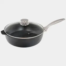 Chd6726c Swiss Diamond Chd Nonstick Saute Pan With Glass Lid 3.8 Qt
