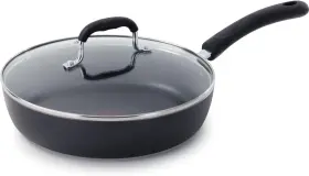 T-fal 032406046023 Experience Nonstick Fry Pan With Lid 10 Inch Induction Cookware Pots